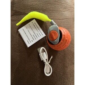 New Cat Toy Intelligent Electric Touch Rolling Ball with Tail Teasing Cat Toy